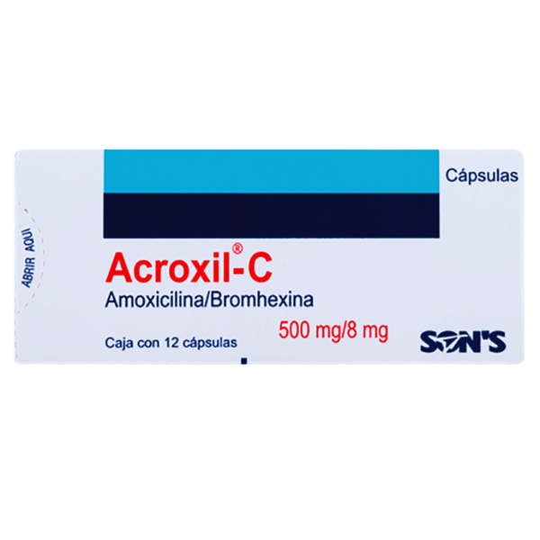 ACROXIL-C C/12 CAPSULAS