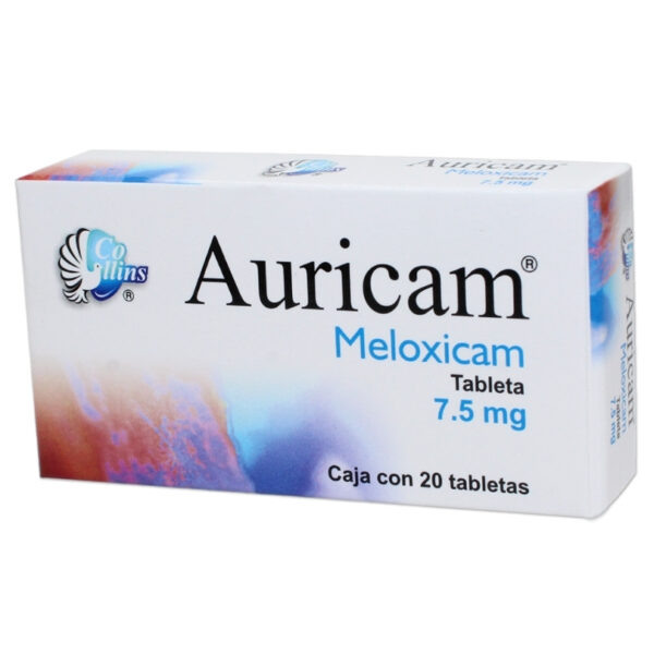 AURICAM  7.5 MG C/20 TABLETAS