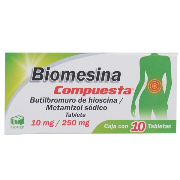 BIOMESINA COMPUESTA C/10 GRAGEAS