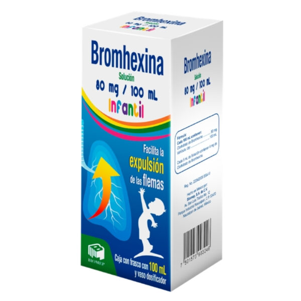 BROMHEXINA SOLUCION INFANTIL 100 ML - BIOMEP