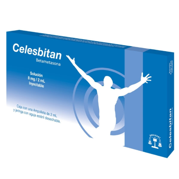 CELESBITAN 8 MG / 2 ML SOL INY C/1 AMPOLLETAS