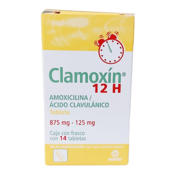 CLAMOXIN 12 H C/14 TABLETAS