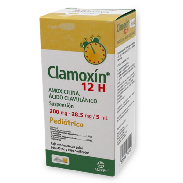 CLAMOXIN 12 H 200 MG SUSP PEDIATRICO 40 ML