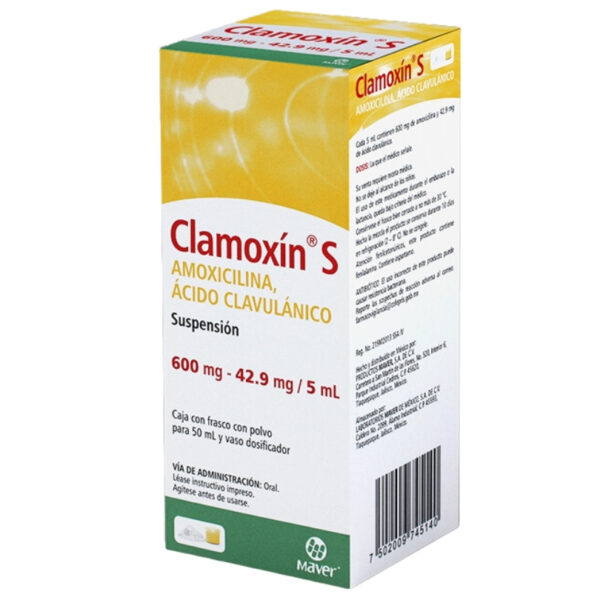 CLAMOXIN SUSPENSION 50 ML