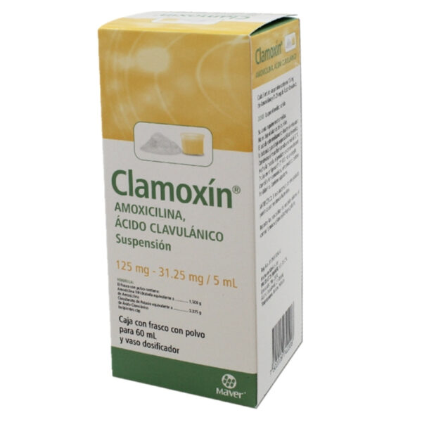 CLAMOXIN 125 MG SUSPENSION 60 ML