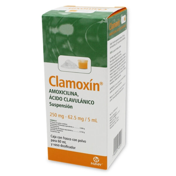 CLAMOXIN 250 MG SUSPENSION 60 ML