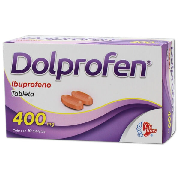 DOLPROFEN 400 MG C/10 TABLETAS