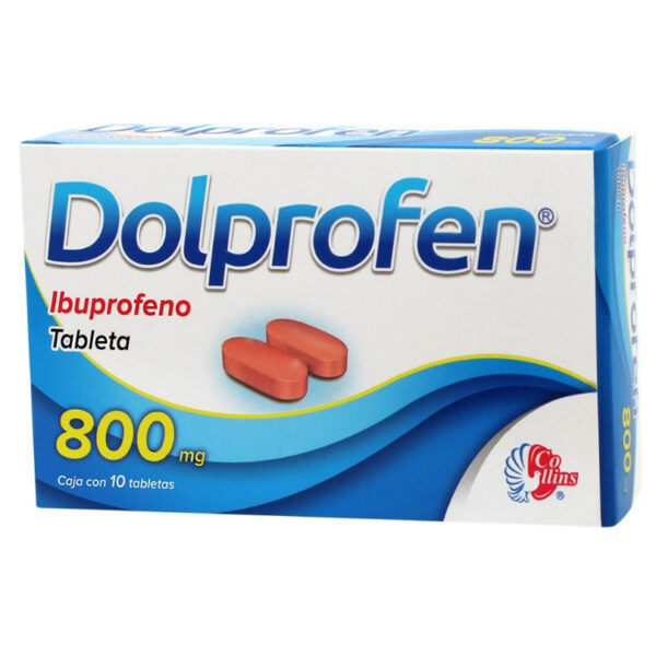 DOLPROFEN 800 MG C/10 TABLETAS