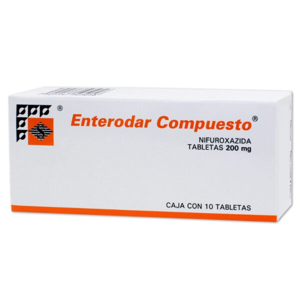 ENTERODAR COMPUESTO C/10 TABLETAS