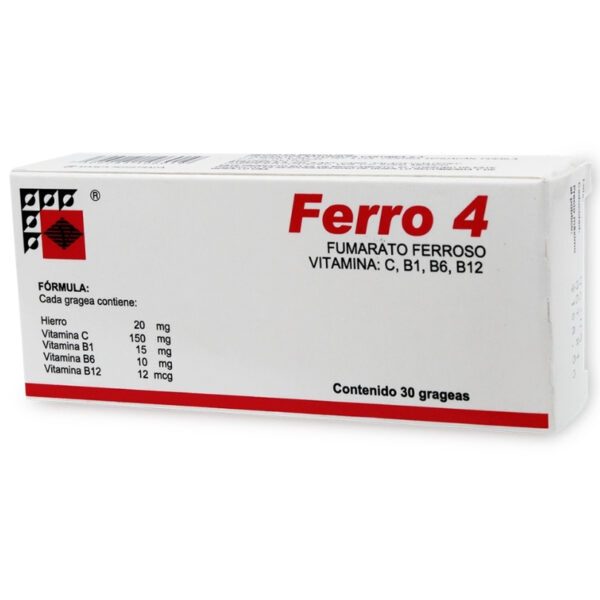 FERRO 4 GRAGEAS C/30
