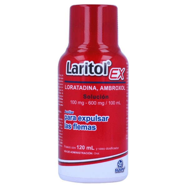 LARITOL EX SOLUCION 120 ML