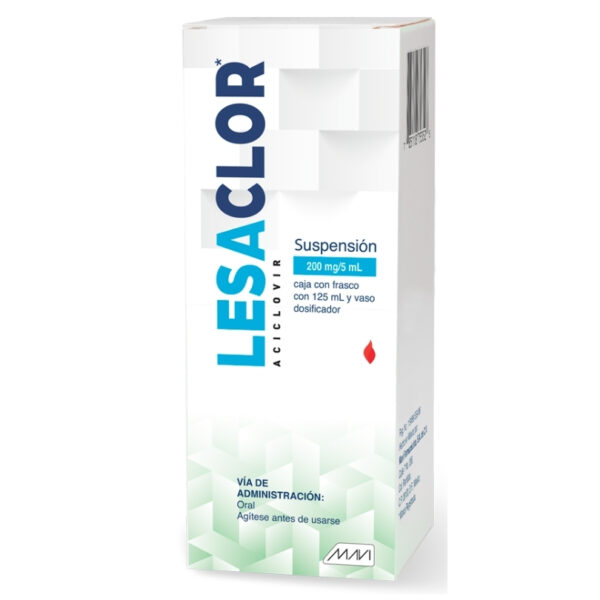 LESACLOR SUSPENSION 125 ML