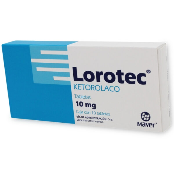 LOROTEC 10 MG C/10 TABLETAS