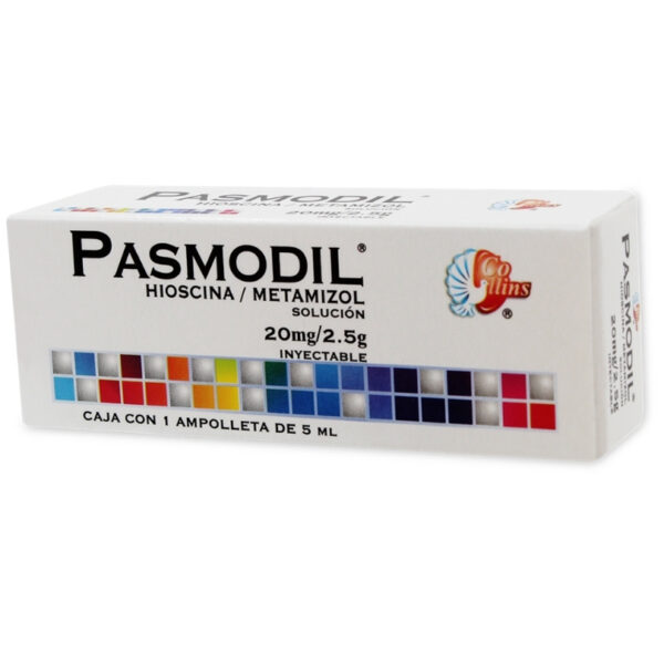 PASMODIL SOL INY C/1 AMP