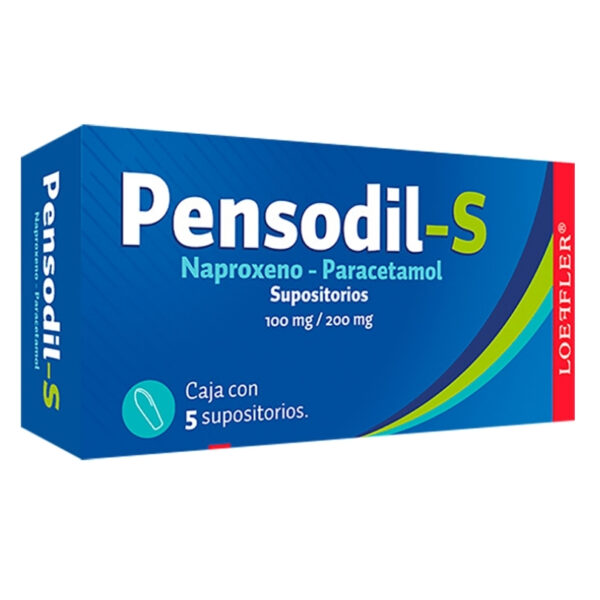 PENSODIL-S C/5 SUPOSITORIOS