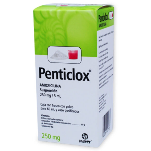 PENTICLOX 250 MG/5 ML SUSPENSION 60 ML