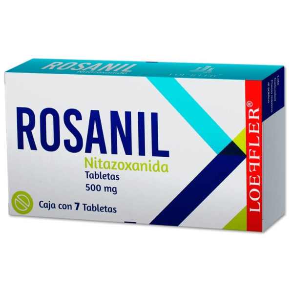 ROSANIL 500 MG C/7 TABLETAS