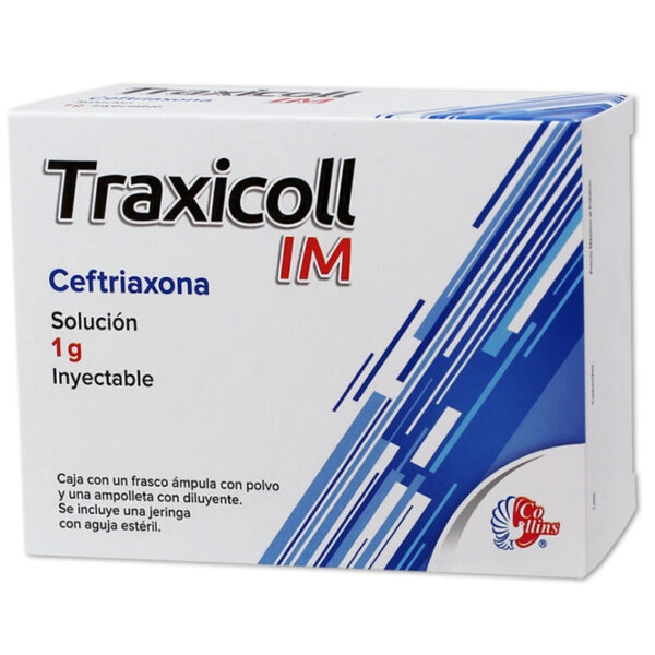 TRAXICOLL 1 G IM SOL INY C/1 AMPULA