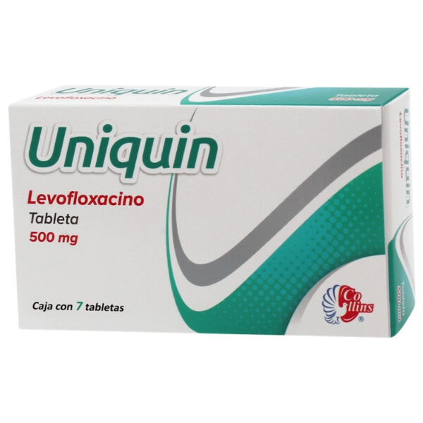 UNIQUIN 500 MG C/7 TABLETAS