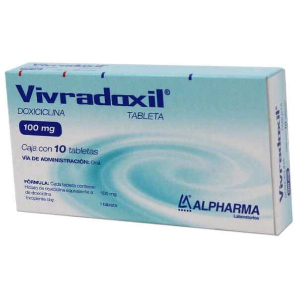 VIVRADOXIL 100 MG C/10 TABLETAS