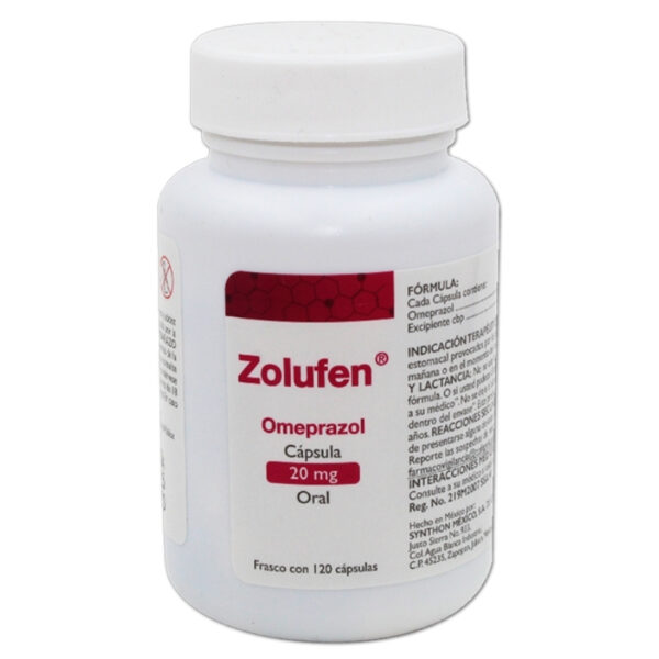 ZOLUFEN 20 MG C/120 CAPSULAS