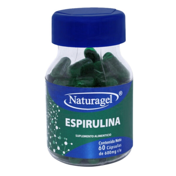 ESPIRULINA 600 MG C/60 CAPSULAS