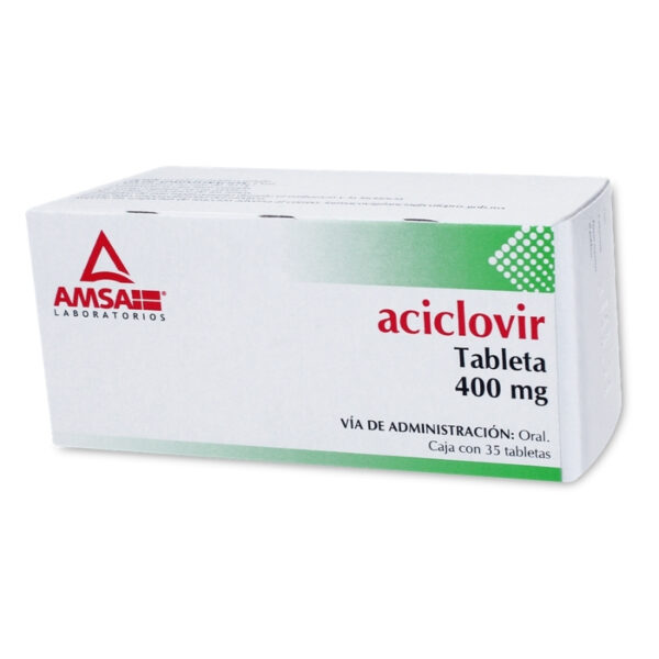 ACICLOVIR 400 MG C/35 TABLETAS