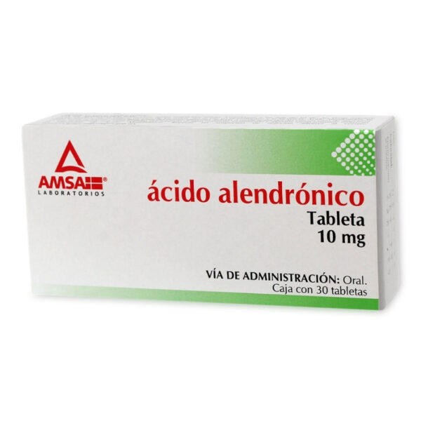 ACIDO ALENDRONICO 10 MG C/30 TABLETAS