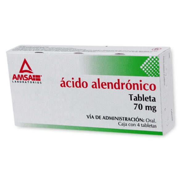 ACIDO ALENDRONICO 70 MG C/4 TABLETAS