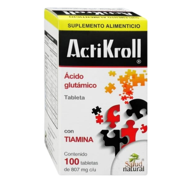 ACTIKROLL C/100 TABLETAS