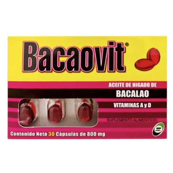 BACAOVIT C/30 CAPSULAS