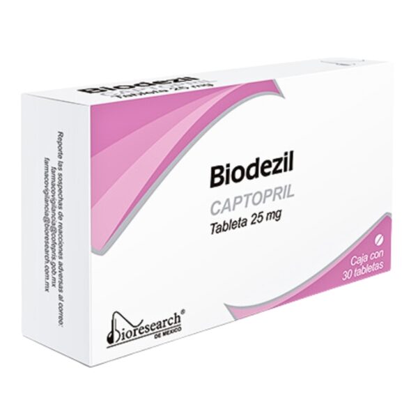 BIODEZIL 25 MG C/30 TABLETAS