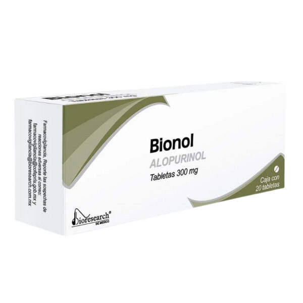 BIONOL 300 MG C/20 TABLETAS