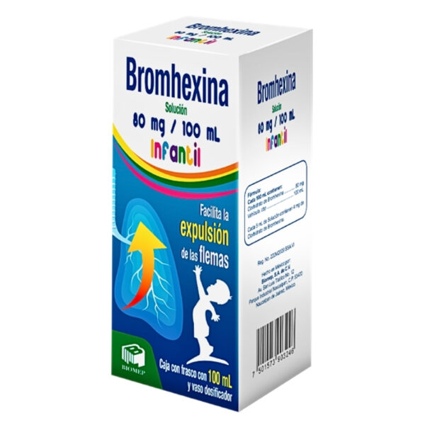 BROMHEXINA SOLUCION INFANTIL 100 ML