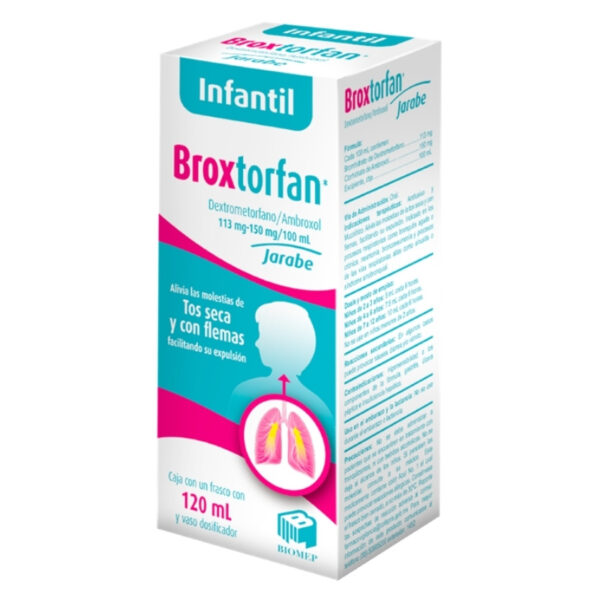 BROXTORFAN JARABE INFANTIL 120 ML