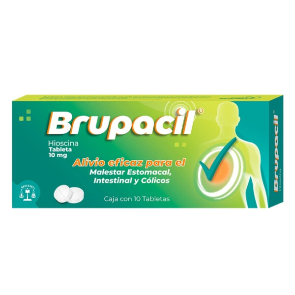 BRUPACIL 10 MG C/10 GRAGEAS