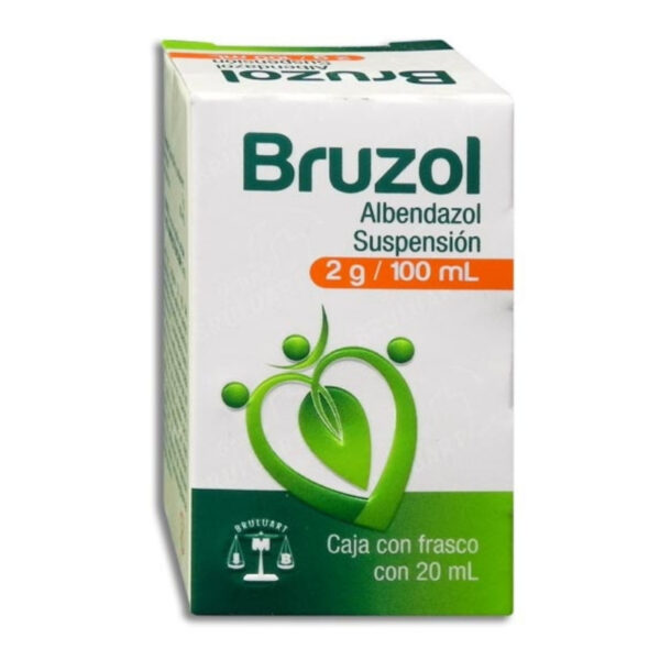 BRUZOL 100 MG SUSPENSION 20 ML