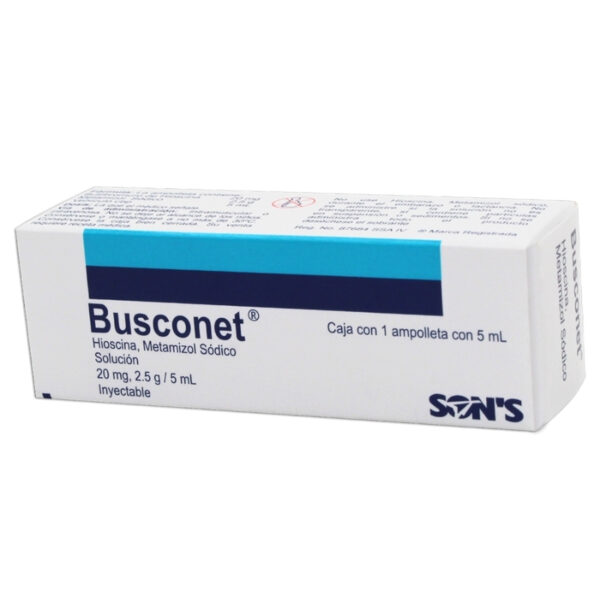 BUSCONET SOL INY C/1 AMPOLLETA