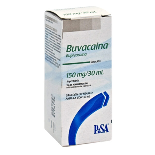 BUVACAINA P.I. 150 MG/30 ML SOL INY C/1 AMP