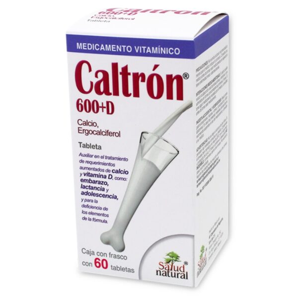 CALTRON 600 + D C/60 TABLETAS