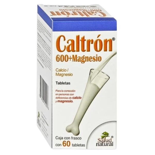 CALTRON 600 + MAGNESIO C/60 TABLETAS