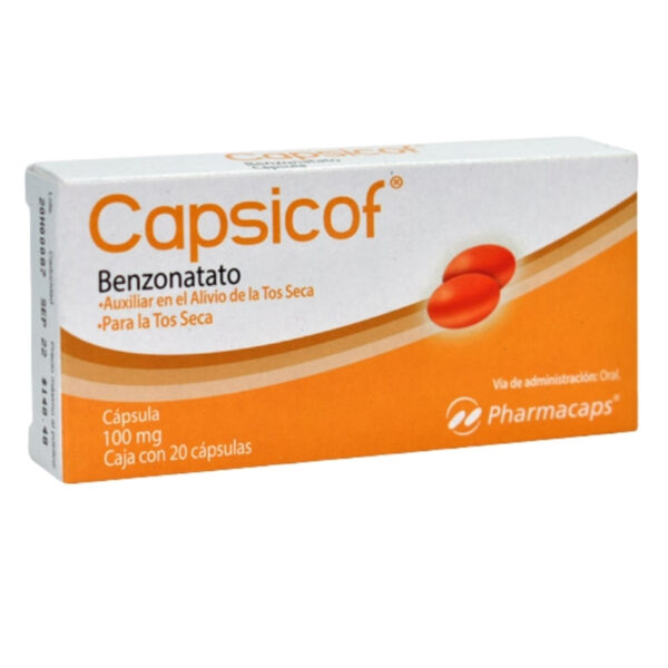 CAPSICOF 100 MG C/20 CAPSULAS