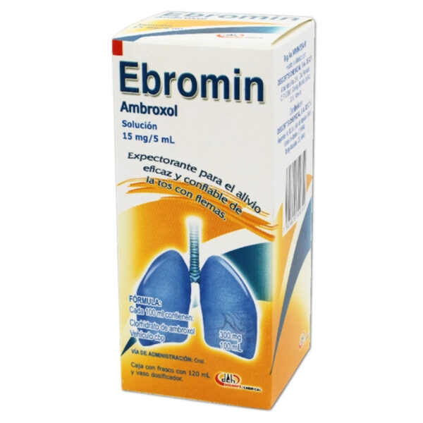 EBROMIN SOLUCION 120 ML