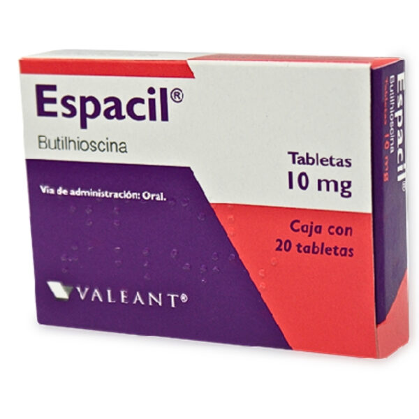 ESPACIL 10 MG C/20 TABLETAS
