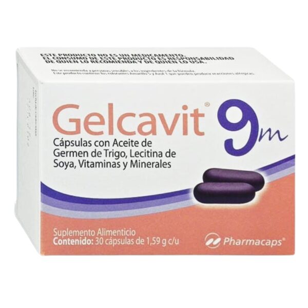 GELCAVIT 9 MESES C/30 CAPSULAS