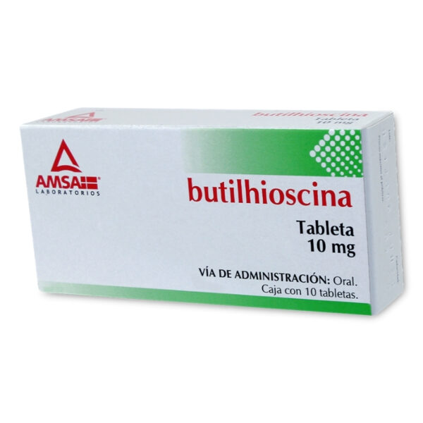 HIOSCINA 10 MG C/10 TABLETAS