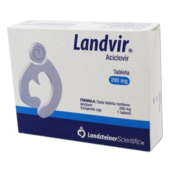 LANDVIR 200 MG C/25 TABLETAS