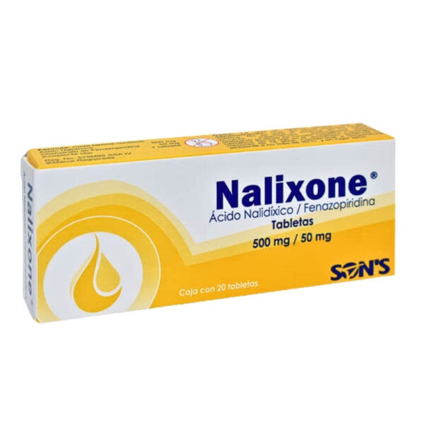 NALIXONE C/20 TABLETAS