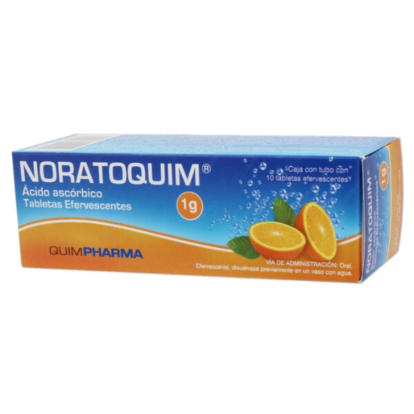 NORATOQUIM 1 G C/10 TABLETAS EFERVECENTES