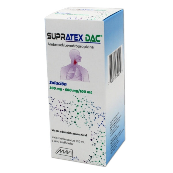 SUPRATEX DAC SOLUCION 120 ML